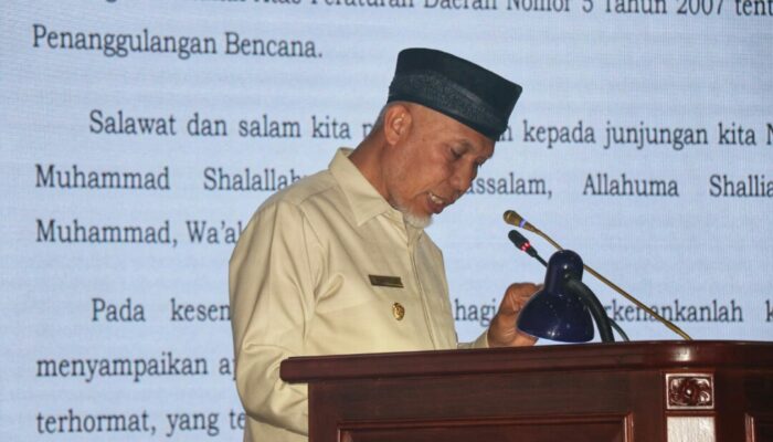 Rapat Paripurna DPRD, Gubernur Tanggapi 3 Ranperda Baru
