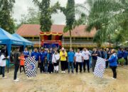 Agroindustri FMIPA UNP Gelar Jalan Jantung Sehat & Donor Darah