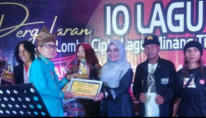 Lagu Pasan Mandeh Rika Amir Jadi Lagu Terbaik di Lomba CLMTN 2022