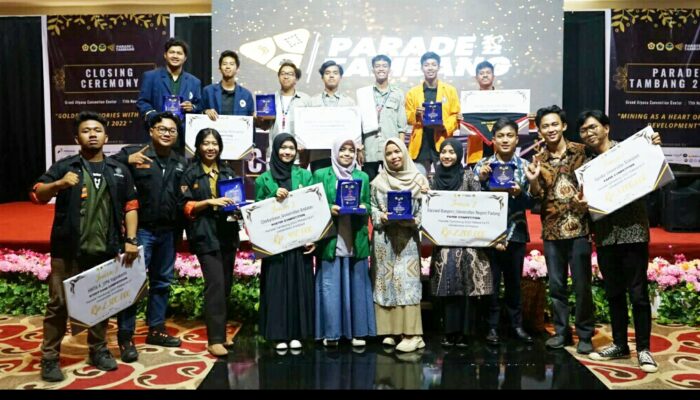 Teknik Pertambangan UNP Raih Peringkat 2 Lomba paper Nasional