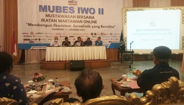 Pilih Ketua Periode 2022-2027, IWO Pusat Gelar Mubes ll