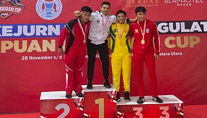 Personel Polda Sumbar, Randa Raih Juara I Kejurnas Gulat