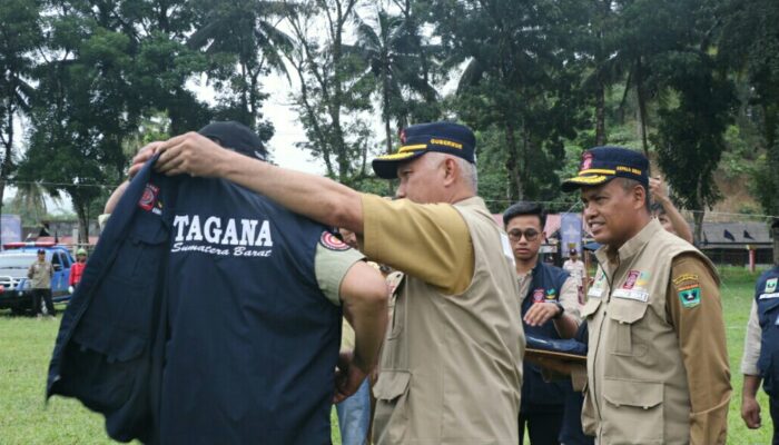 Pastikan Persiapan Bencana, Gelar Apel Siaga TAGANA se-Sumbar