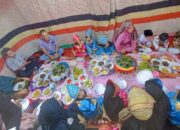 TK Hadisya Perkenalkan Makan Bajamba kepada Anak Didik