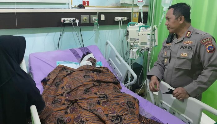 Kapolres Besuk Korban Tambang Sawahlunto, 10 Meninggal 4 Luka Bakar