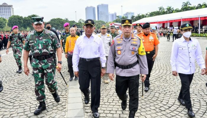 Amankan Nataru 166.322 Personel Gabungan Diturunkan