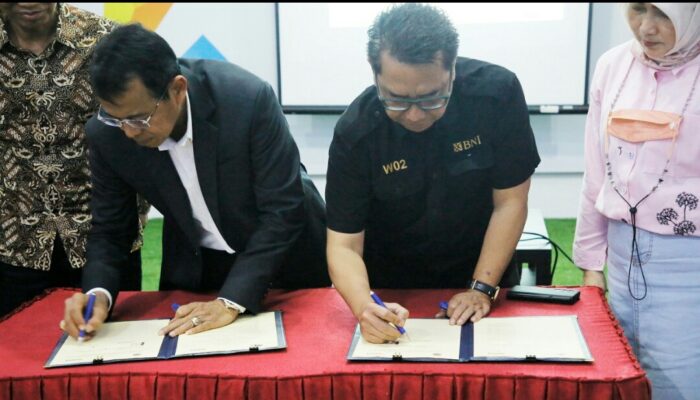 UNP & PT. BNI Persero Wilayah 02 Perpanjang Kerjasama