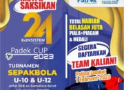 HUT ke-24 Padek Adakan Turnamen Sepakbola U-10 & U-12