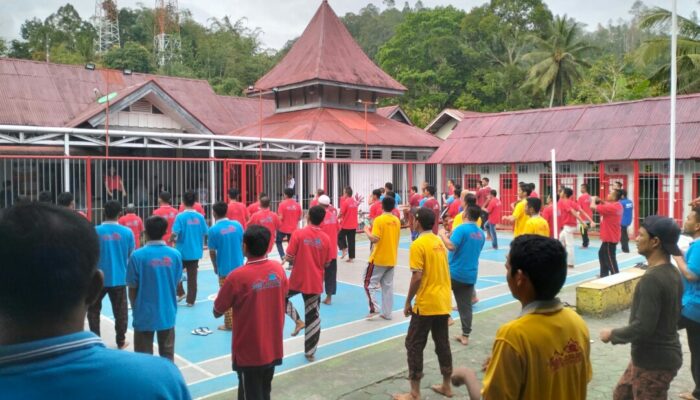 Warga Binaan Lapas Suliki Ikuti Cara Hidup Sehat