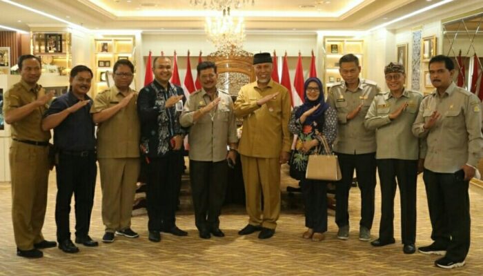 Jelang Penas Tani ke XVI, Gubernur Sumbar Temui Mentan