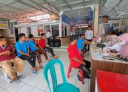 Lapas Kelas lll Suliki Gelar Cek Kesehatan Bagi Warga Binaan