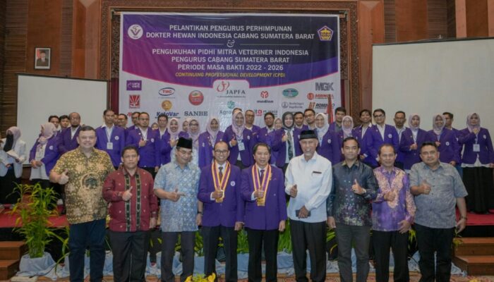 Pengurus PDHI Sumbar periode 2022 – 2026 Dilantik