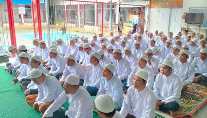 Isra Mi’raj di Lapas Suliki Datangkan Ustad Kondang Abdurahman Al Banjari