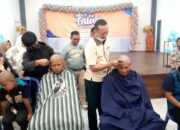 Wako Padang Gunduli Kepala di Peringati Hari Kanker