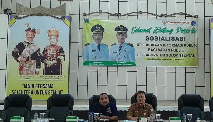 Gelar Sosialisasi, PPID Solok Selatan Bertekad Informatif