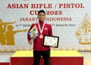 Farelli Raih Perunggu Lomba Menembak tingkat Asia