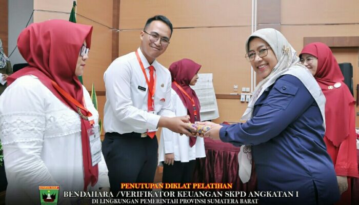 Pemprov Sumbar Gelar Pelatihan Kinerja Tata Kelola Keuangan