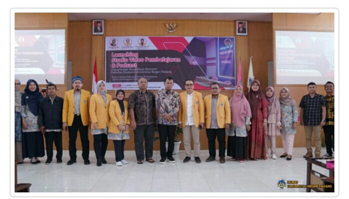 FE UNP Launching Studio Video Pembelajaran dan Podcast