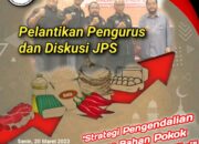 Pelantikan Pengurus JPS Gelar Diskusi HarBaPok