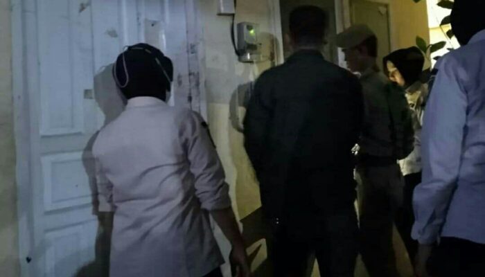 Dikos kosan Dinihari Sepasang Kekasih Diamankan Satpol PP