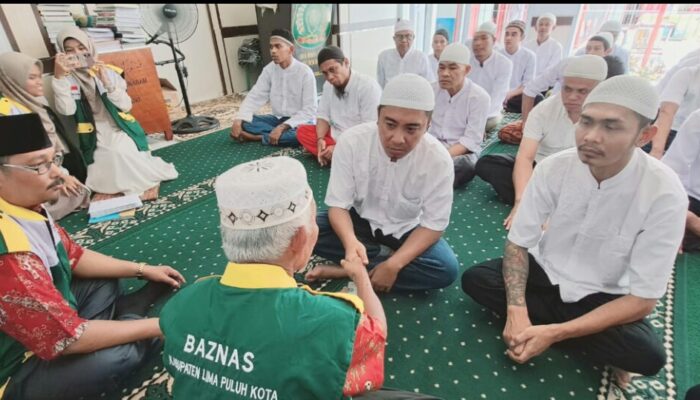 Baznas Sosialisasi Pentingnya Zakat di Lapas Suliki