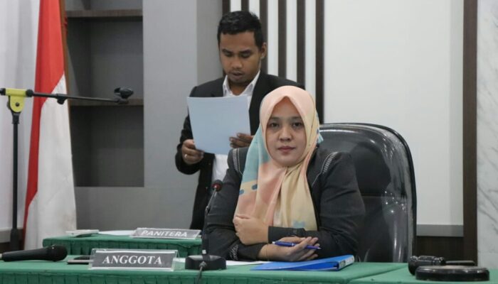 Sidang SIP KI Sumbar 3 Register Satu Putusan Sela