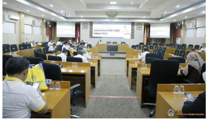 UNP Launching Penerimaan Mahasiswa Berbasis UTBK-SNBT