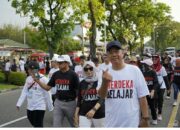 Rektor UNP & Kepala LLDIKTI, Jalan Sehat Meriahkan Hardiknas