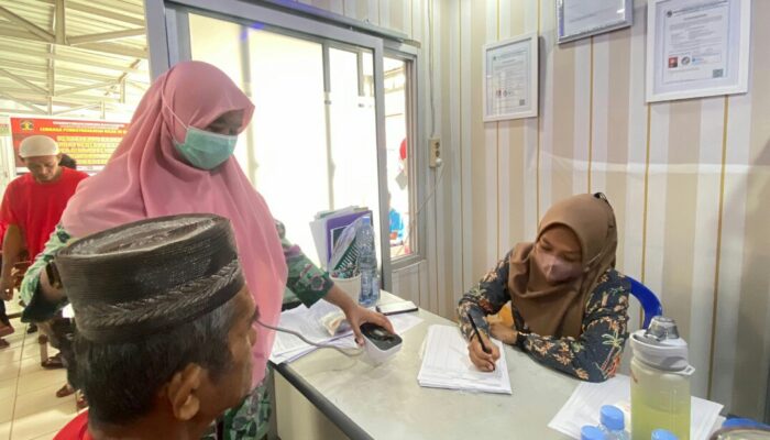Lapaski Bersama Dokter Puskesmas Cek Kesehatan WBP