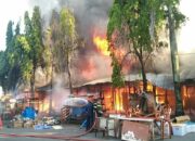 Kebakaran di Pasar Raya, Damkar Padang Imbau Warga Waspada