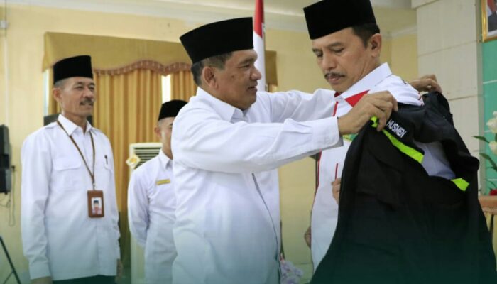 Sebelum Berangkat Ini Pesan Kepala Kanwil Kemenag Sumbar Kepada Petugas PPIH