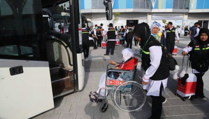 Kloter Pertama Jemaah Haji Indonesia Tiba di Madinah