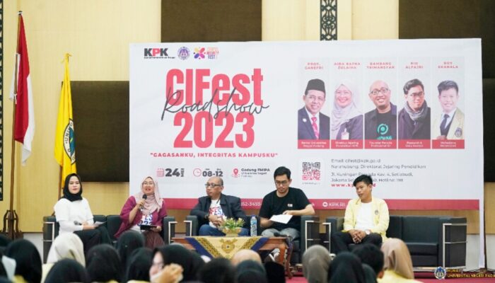 CIfest Roadshow 2023 di UNP, Gagasanku, Integritas Kampusku