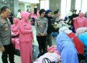 Peringati Bhayangkara ke 77, Polda Sumbar Gelar Bhakti Donor Darah