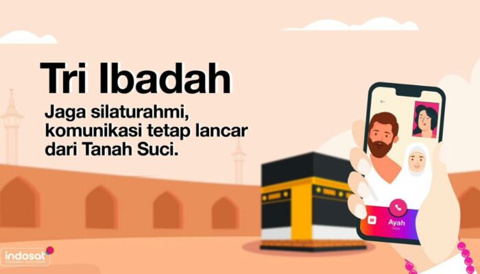 Terhubung dengan Keluarga Saat Beribadah, Indosat Hadirkan Paket Haji