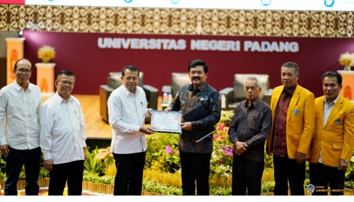 Menteri ATR/BPN Kuliah Umum di UNP Tentang Tanah Ulayat