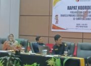 Ketua KI Sumbar Jelaskan Panduan E-Monev di Rakor Bawaslu