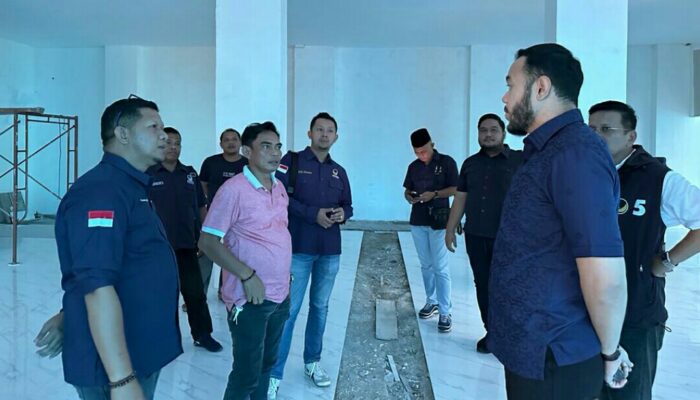 Capres Anies dan Surya Paloh Hadiri Peresmian NasDem Tower