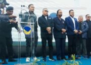 Surya Paloh Kagumi Gedung Tower NasDem Sumbar dan Fadly Amran