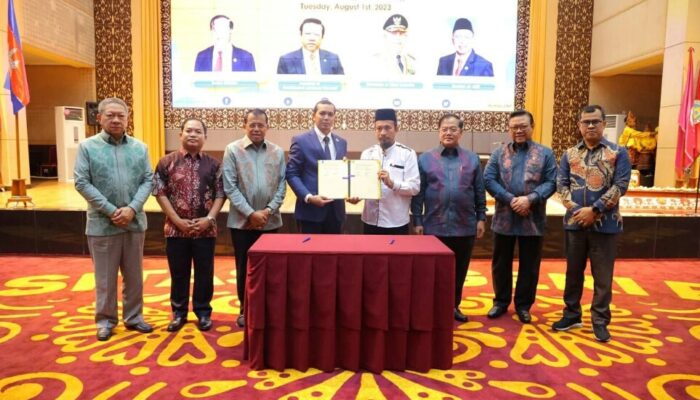 UNP Tandatangani MoA Halal dengan Pemerintah Kamboja