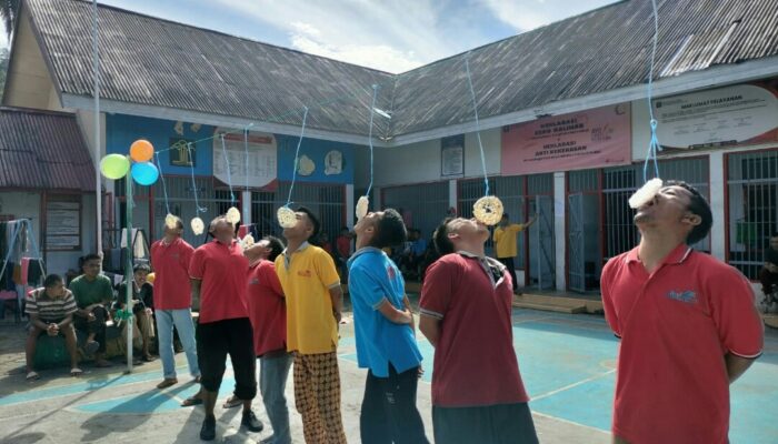 Lapaski Rayakan HUT RI-78 Gelar Lomba Buat WBP