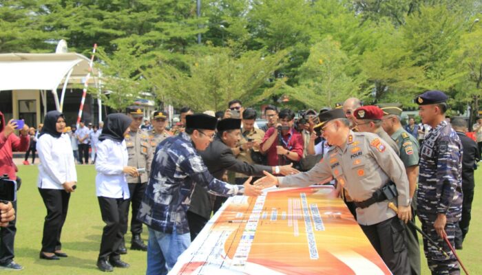 Deklarasi Pemilu Damai 2024 di Gelar di Mapolda Sumbar