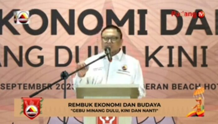 OSO Himbau Perantau Minang di Jakarta Bangun Sumbar