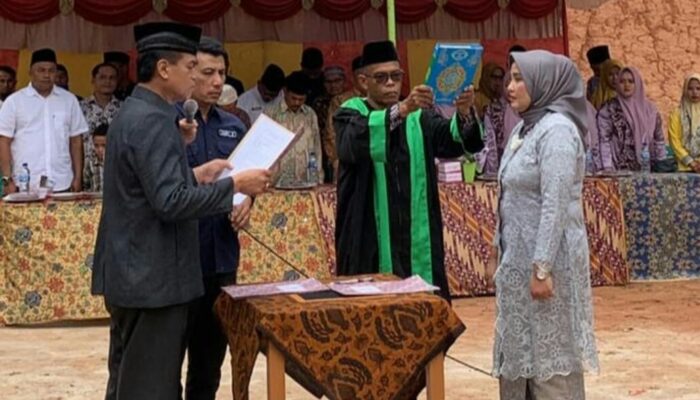 Sulmarni Dilantik Jadi Penjabat Wali Nagari Koto Alam