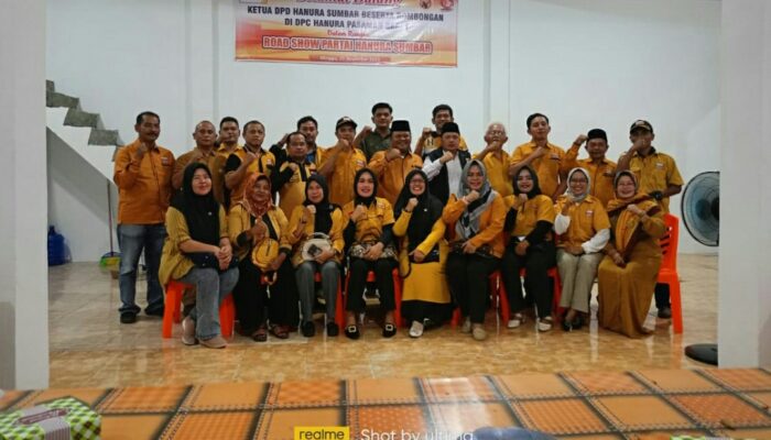 Partai Hanura Pasbar Targetkan Tiga Kursi DPRD Pemilu 2024