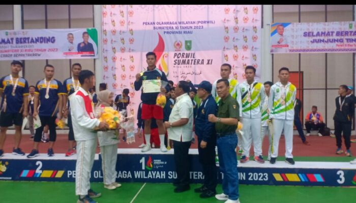 Porwil Sumatera XI, Tim Sepak Takraw Sumbar Raih Emas ke-11