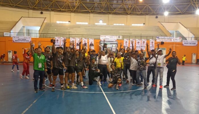 Lewat Bola Tangan, Sumbar Raih Emas ke-18 di Porwil XI-2023