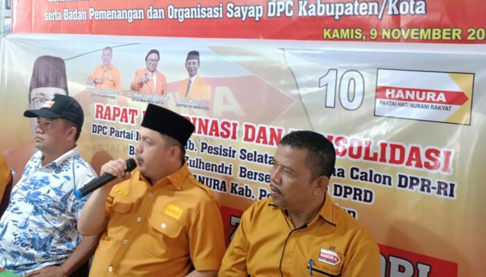 Roadshow Hanura Sumbar Targetkan Dapat Kursi DPR RI