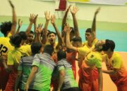 Bola Voli Putra Sumbar Lawan Riau di Final Porwil Sumatera XI-2023