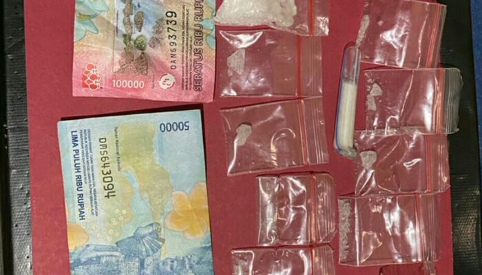 Polres Dharmasraya Ungkap Empat Pengedar Sabu